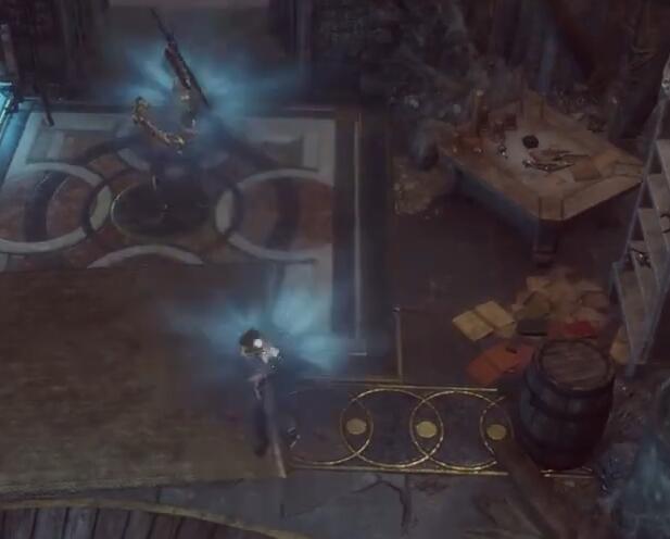 照明灯获取位置特写