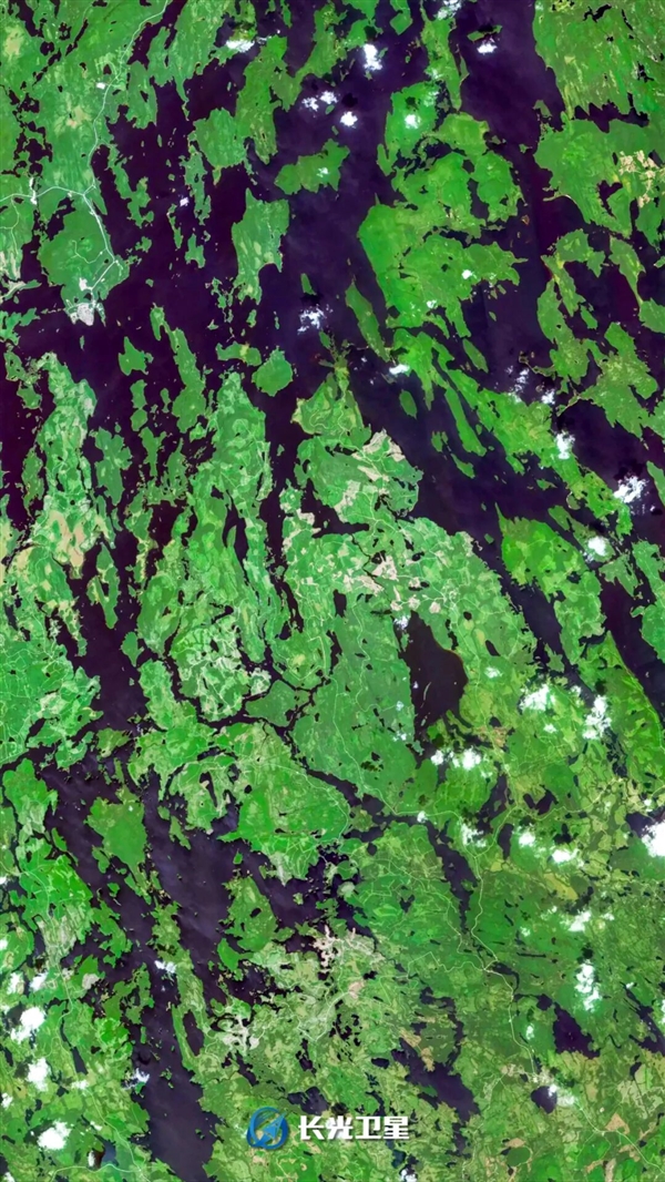 卫星看湖泊最多的国家：全球60％的都在这里