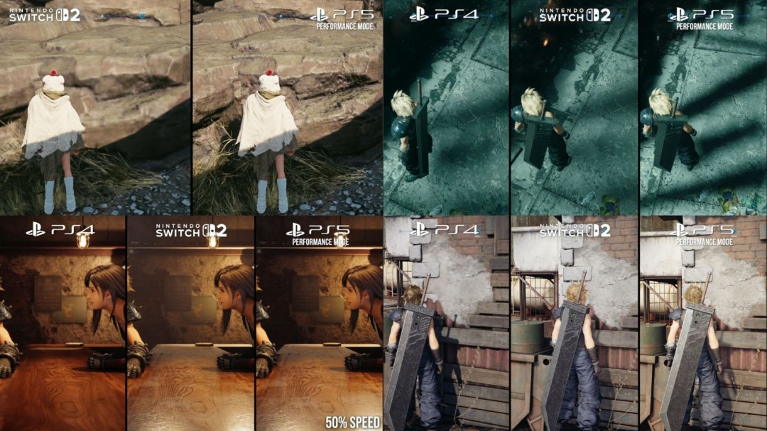 数毛社大赞《最终幻想7》NS2重制版部分效果达PS5水平