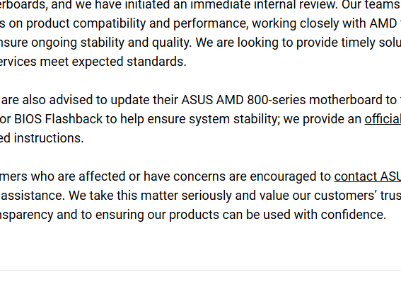 锐龙7 9800X3D连烧5个！华硕主板官方回应