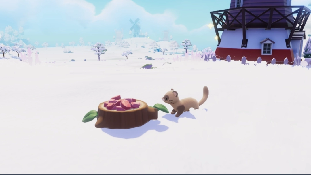《心动小镇》雪貂位置及喜爱食物分享