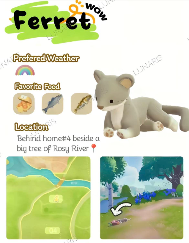 《心动小镇》全动物食槽具体位置介绍