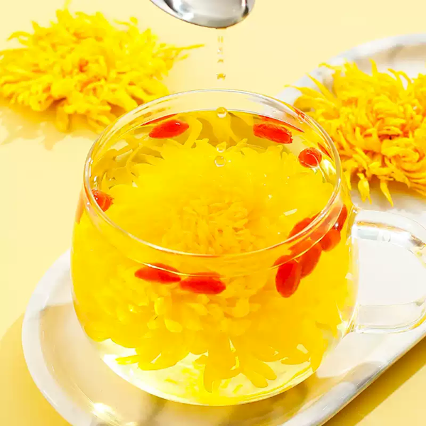 一杯一朵菊花 好看又好喝!金丝皇菊50朵发车:5.9元包邮