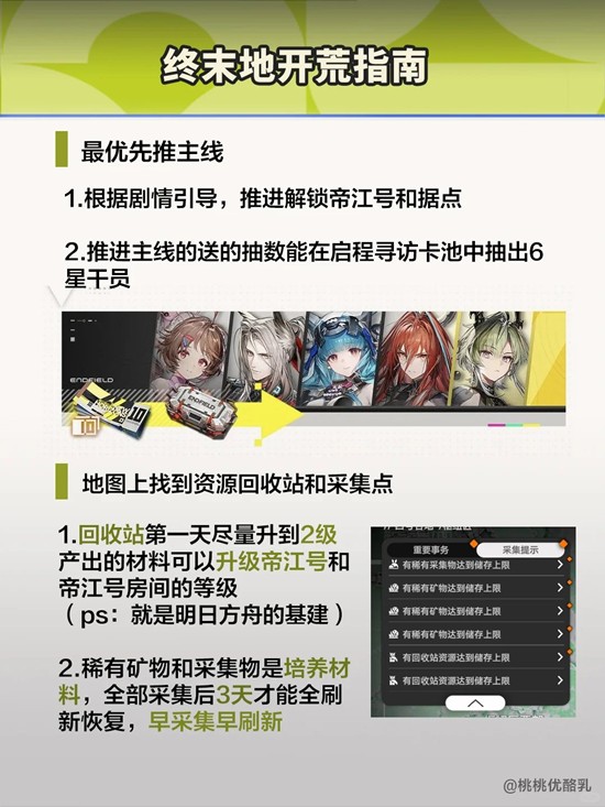 明日方舟：终末地开荒流程攻略 新手怎么开荒详细攻略