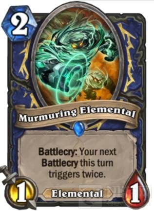 炉石传说低语元素卡牌介绍萨满专属小铜须