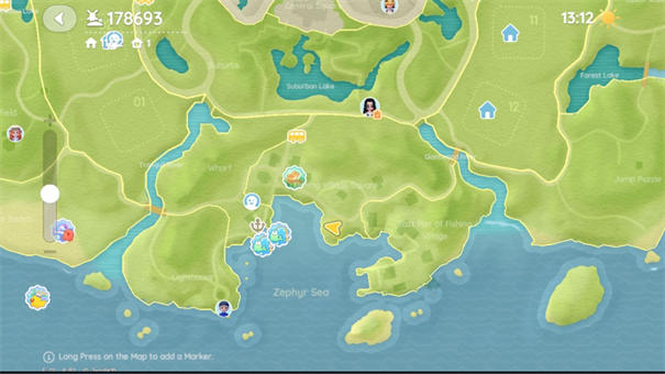 心动小镇海獭食槽位置