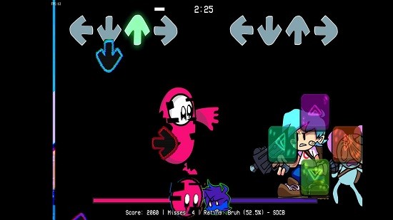 黑色星期五之夜错误化糖豆人模组(Friday Night Funkin)