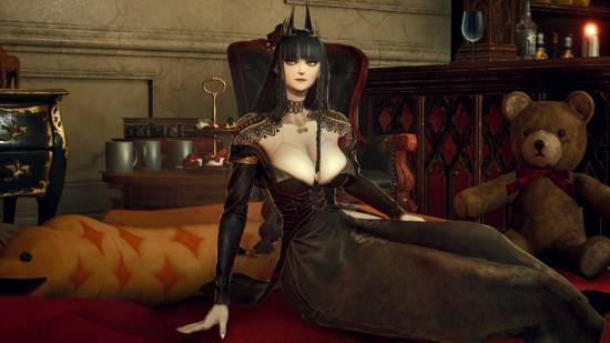 绝景！《噬血代码2》商人走红 身材比例太夸张