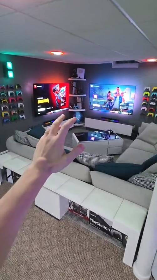 男人打造游戏房被骂“幼稚” 评论区吵翻：顶级财力