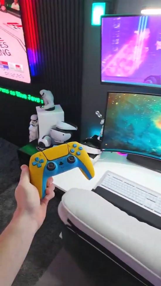 男人打造游戏房被骂“幼稚” 评论区吵翻：顶级财力