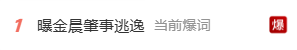 演员金晨被曝肇事逃逸让助理顶包 交警回应：正在核实