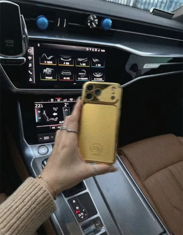 京东京造黄金手机壳首批晒单图来了:礼盒包装 金片带证书