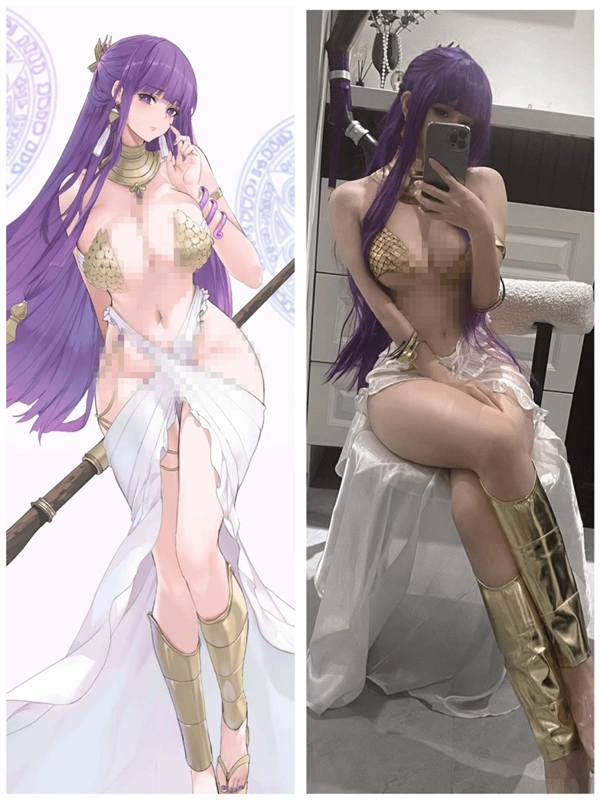 美女Coser被绅士画师肯定：让人心动了