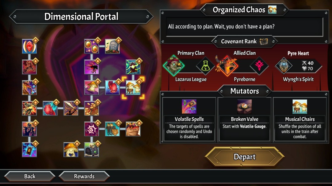 《怪物火车2》有序的混乱挑战介绍