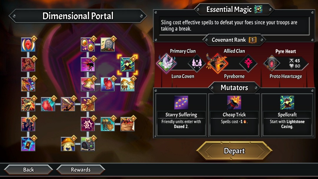 《怪物火车2》必备魔法挑战介绍