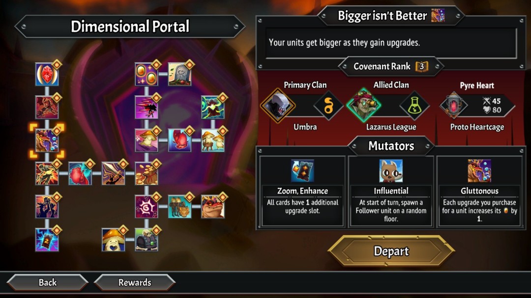 《怪物火车2》更大并不更好挑战介绍