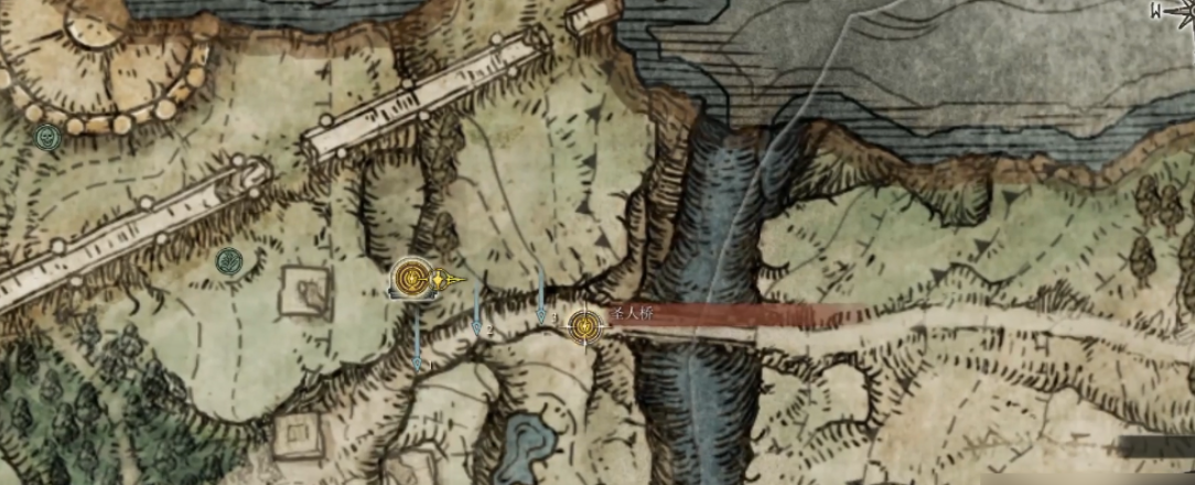 艾尔登法环圣人桥在哪 艾尔登法环圣人桥位置分享