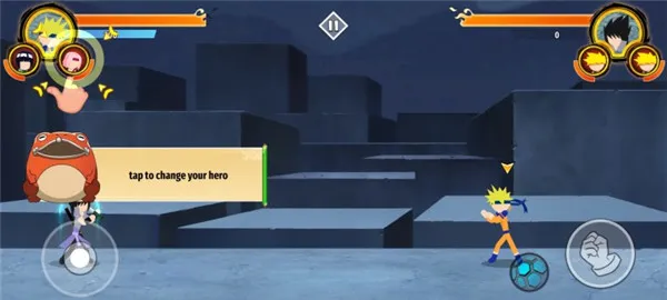 火柴人忍者3v3竞技场(火柴人忍者格斗游戏)