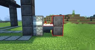 我的世界移动版如何搭建全自动按钮岩浆门