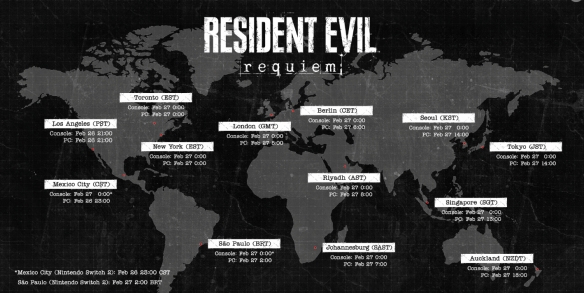 《生化危机9》全球开放时间已公开！