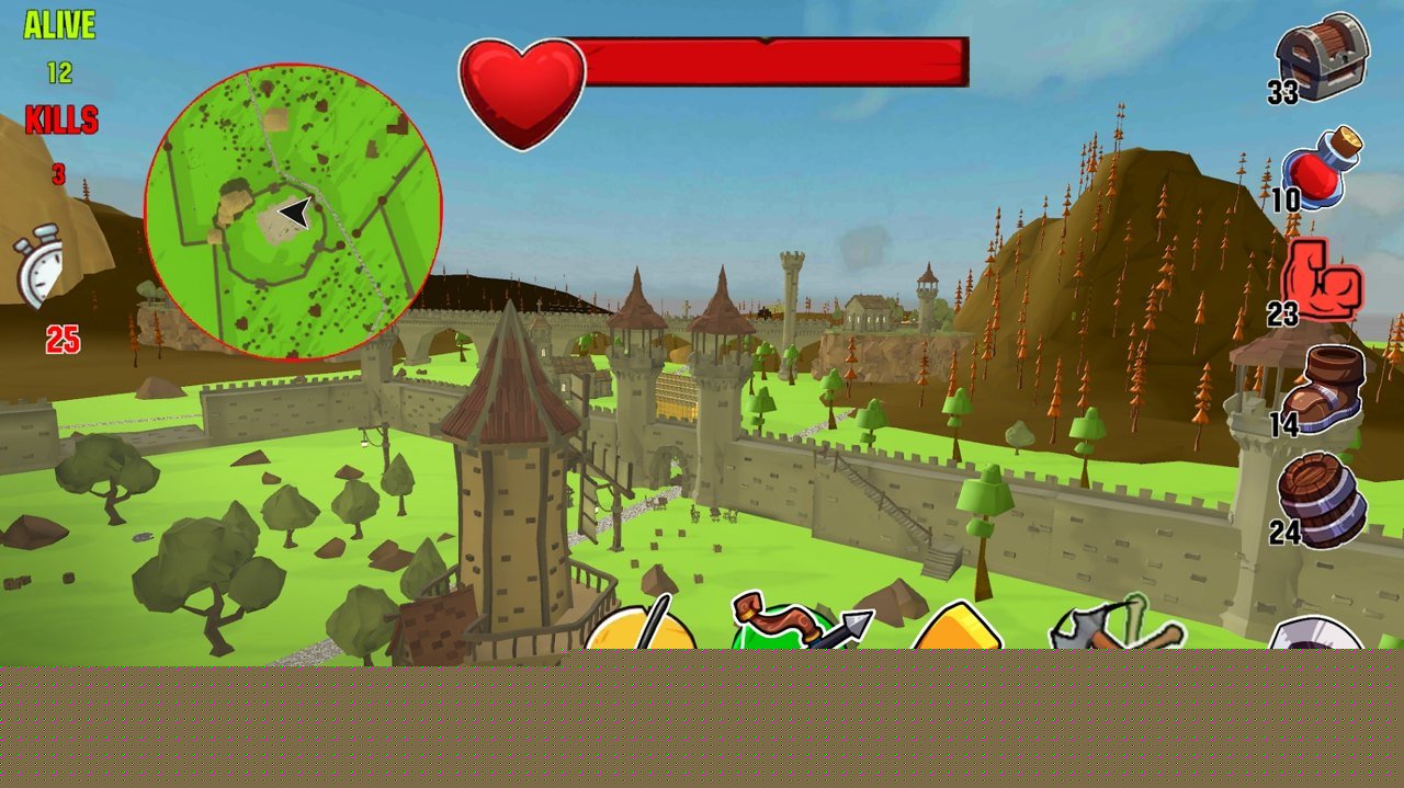 中世纪像素大逃杀