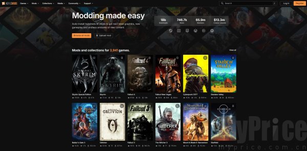 nexusmods官网入口 nexusmods官网最新地址