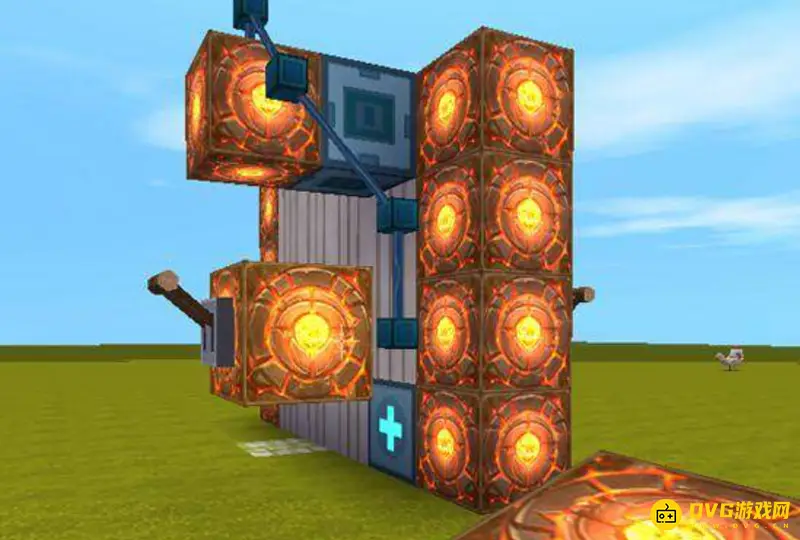 《迷你世界》村口大门建造指南