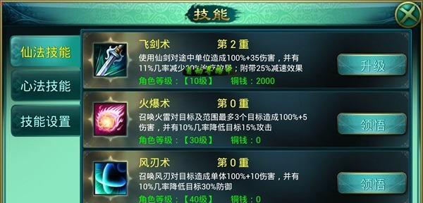 《探秘以神将人物技能提升的秘诀》（神技进阶！提升攻击力，轻松刷怪！）-第3张图片-