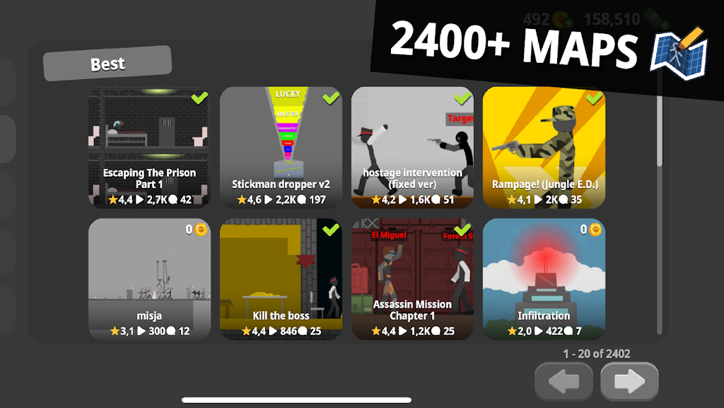 棍状盒子布娃娃游乐场(火柴人沙盒