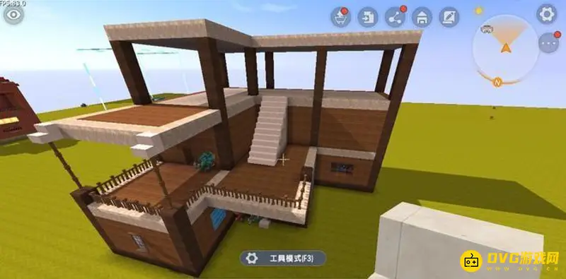 《迷你世界》三层豪华别墅搭建步骤详解