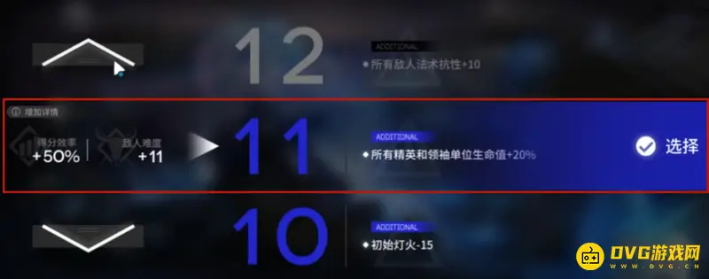 《明日方舟》水月肉鸽15个扩展难度详解