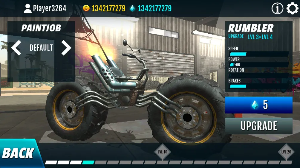 特技极限摩托(摩托越野竞速