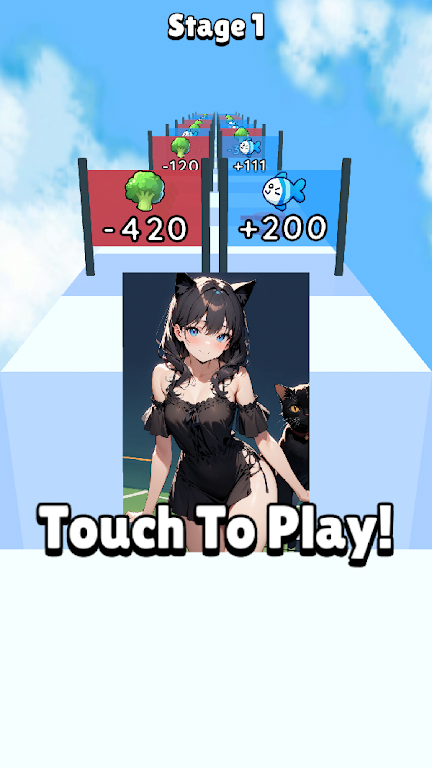 小猫快跑：动画(猫娘跑酷