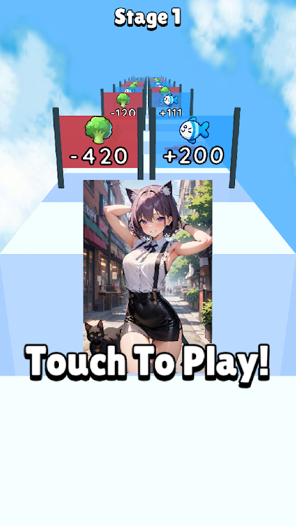 小猫快跑：动画(猫娘跑酷