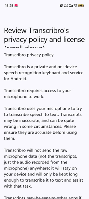 Transcribro