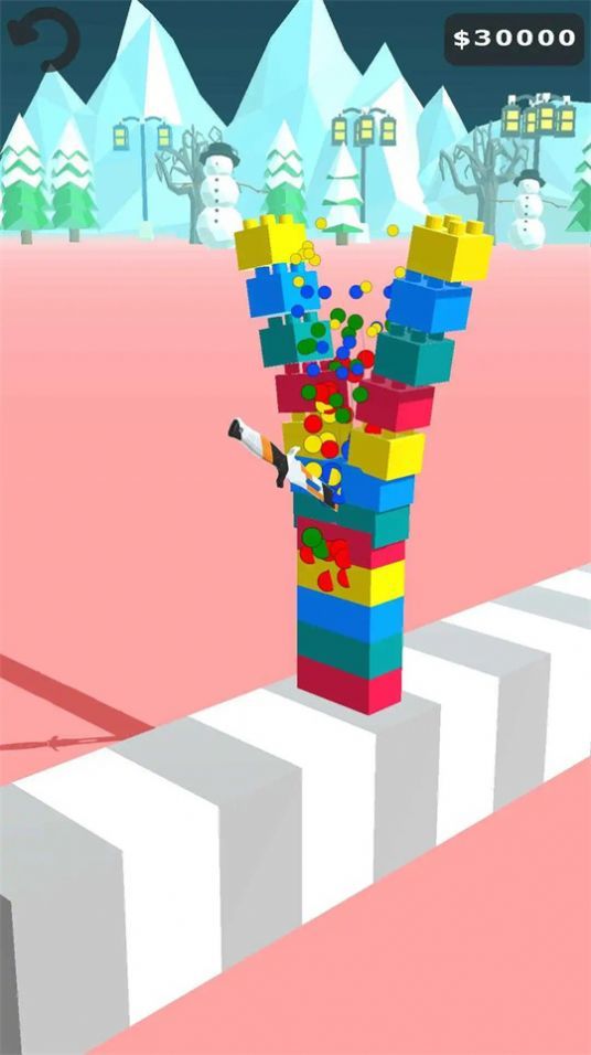 飞刀切割挑战 1