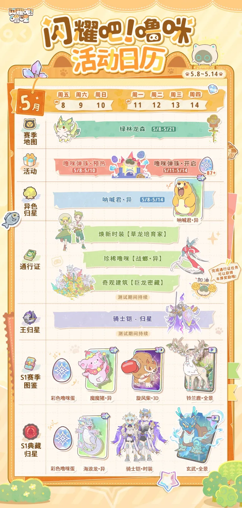 《闪耀吧!噜咪》闪耀测试开启