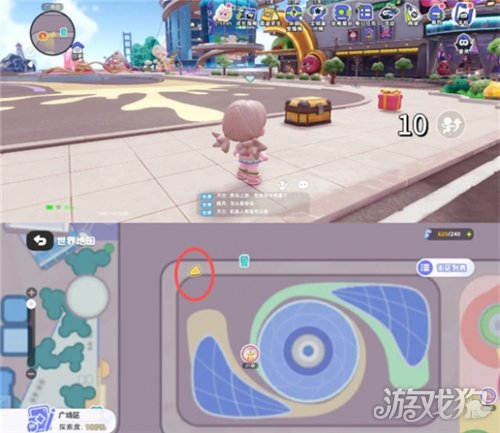 希望城广场区10个宝箱位置一览-10