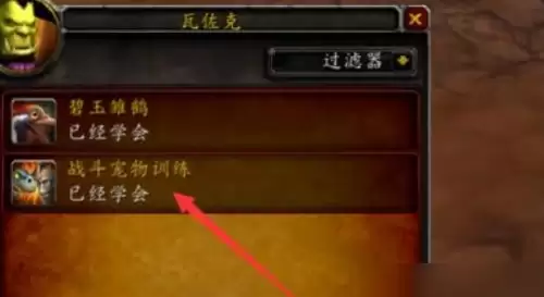魔兽世界战斗宠物训练师位置指南-如何快速找到战斗宠物训练师