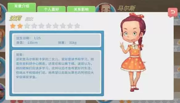 波西亚时光全角色图鉴及喜好，波莉