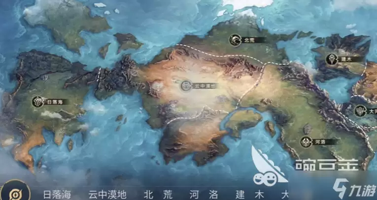 王者荣耀世界东风海域分布位置介绍 王者荣耀世界东风海域分布位置分享