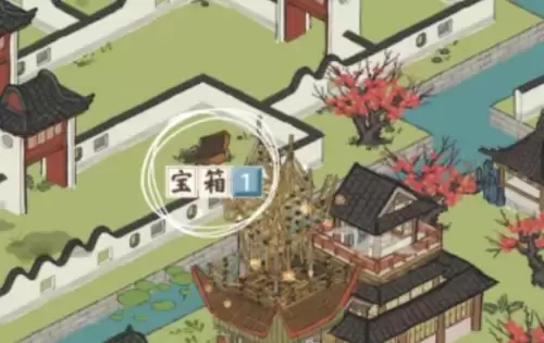 七狸山塘宝箱位置1