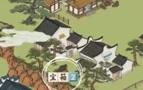 七狸山塘宝箱位置2