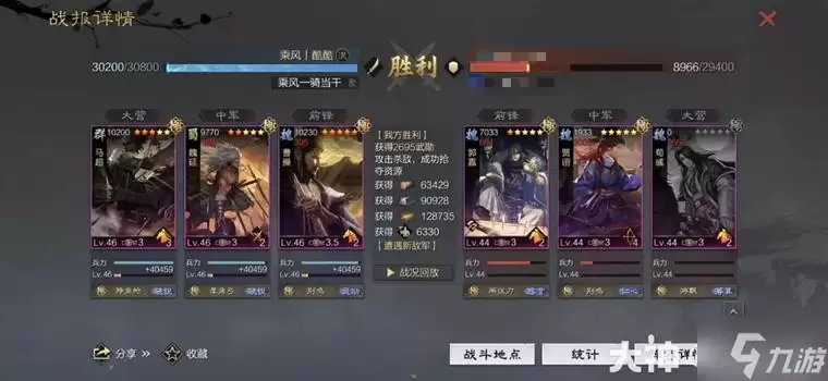 《率土之滨》当前版本10大强力队伍