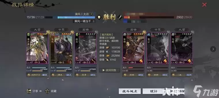 《率土之滨》当前版本10大强力队伍