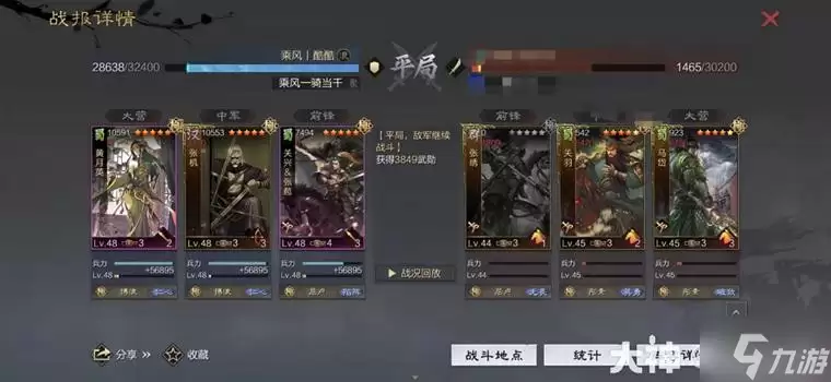 《率土之滨》当前版本10大强力队伍