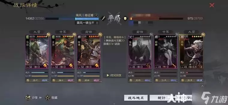 《率土之滨》当前版本10大强力队伍