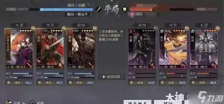 《率土之滨》当前版本10大强力队伍