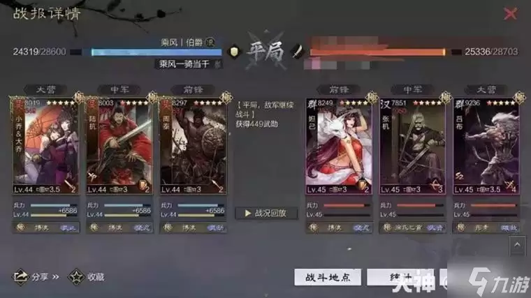 《率土之滨》当前版本10大强力队伍