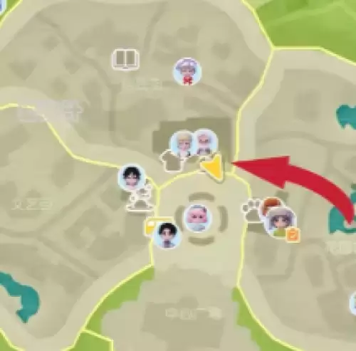 心动小镇拼合街市表情泡泡位置分布图8 心动小镇拼合街市表情泡泡位置分布图8